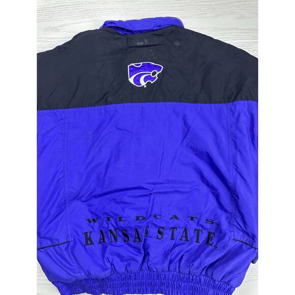 Vintage Kansas State Wildcats Logo Athletic Jacket - Picture 5 of 6